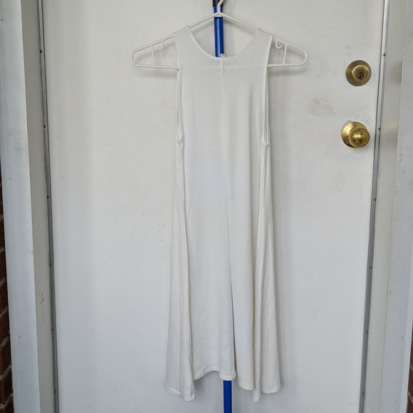 WHITE Aritzia wilfred free rosa swing dress white - Picture 5 of 7